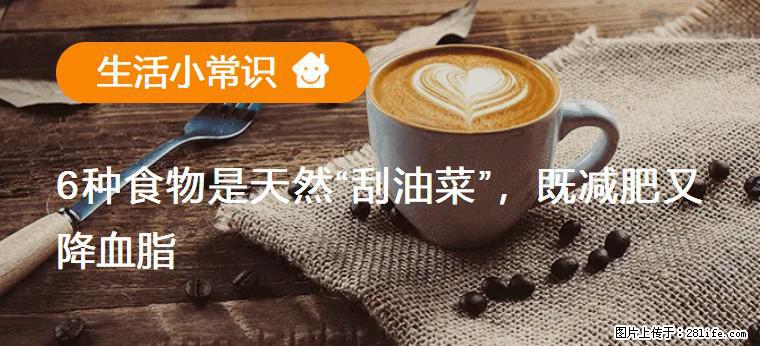 【生活小常识】6种食物是天然“刮油菜”，既减肥又降血脂 - 安顺生活资讯 - 安顺28生活网 anshun.28life.com